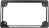 CUSTOM DYNAMICS TF04-B Black License Plate Frame with Integrated LED Lighting