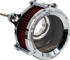 TRASK Assault Charge High-Flow Air Cleaner Kit - Chrome TM-1024CH