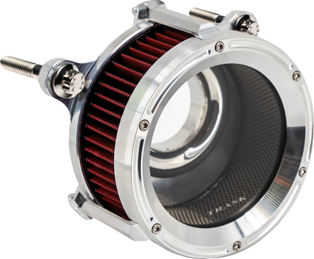 TRASK Assault Charge High-Flow Air Cleaner Kit - Raw TM-1024R