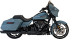 Klock Werks Slicer Front Fender, Black, for 16- to 19-Inch Wheels, Harley-Davidson Touring, KWF-01-0319