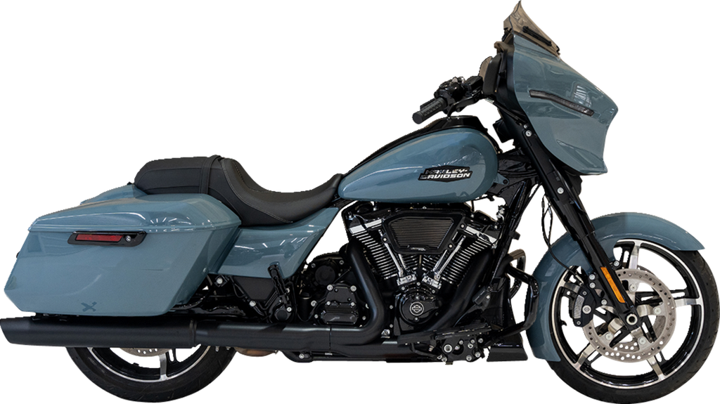 Klock Werks Slicer Front Fender, Black, for 16- to 19-Inch Wheels, Harley-Davidson Touring, KWF-01-0319