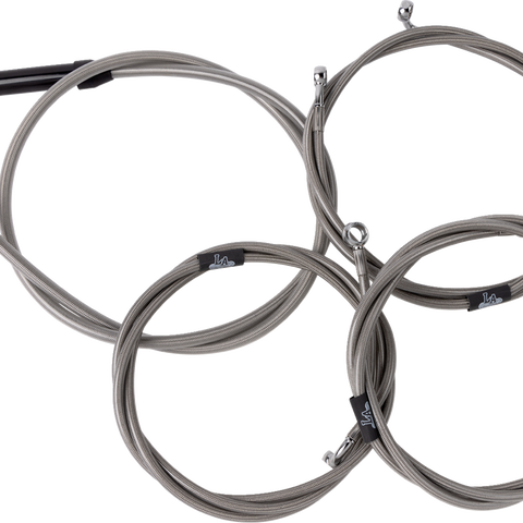LA CHOPPERS Handlebar Cable/Brake Line Kit - Complete - 18
