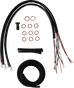 LA CHOPPERS Handlebar Cable/Brake Line Kit - Complete - Stock Handlebars - Midnight LA-8059KT2-08M - Team Dream Rides