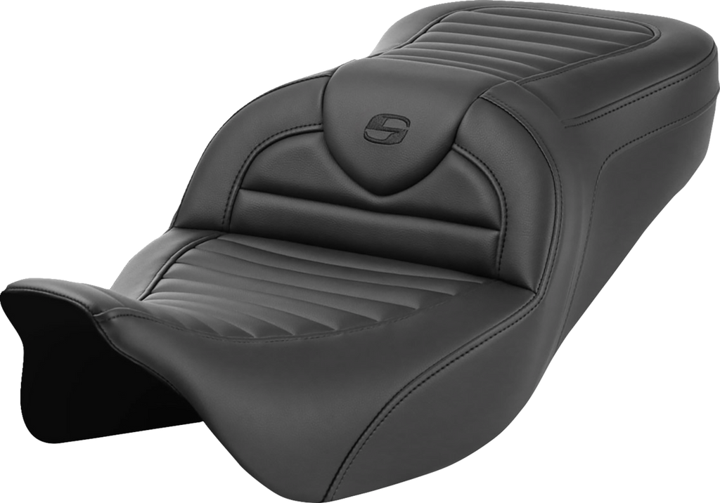 SADDLEMEN Roadsofa* Seat - without Backrest - Tuck-n-Roll - FL '08-'23 808-07B-20200 - Team Dream Rides