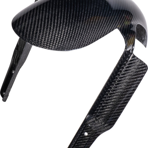 Carbon Fiber Front Fender M8 Softail W/Inverted Frnt End - Team Dream Rides