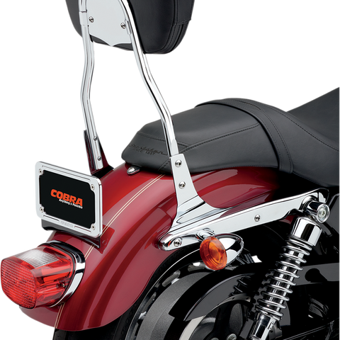 COBRA Round Sissy Bar - Standard - XL 602-1253 - Team Dream Rides