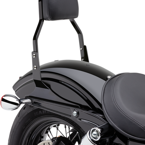 COBRA Mini Sissy Bar - Black - Dyna 602-1102B - Team Dream Rides