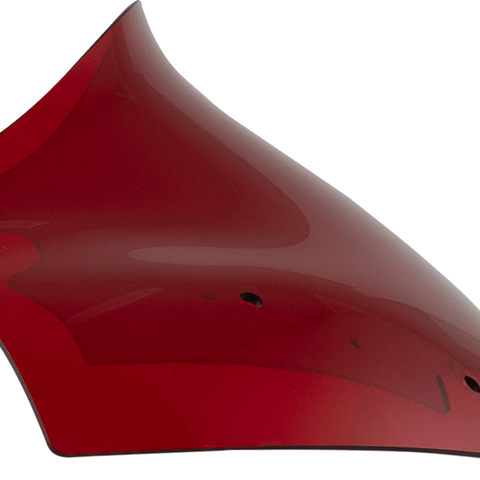KLOCK WERKS Kolor Flare Windshield 10-Inch Red for 2023-2026 Harley-Davidson FLTRX/FLTRT, KWW-01-0715