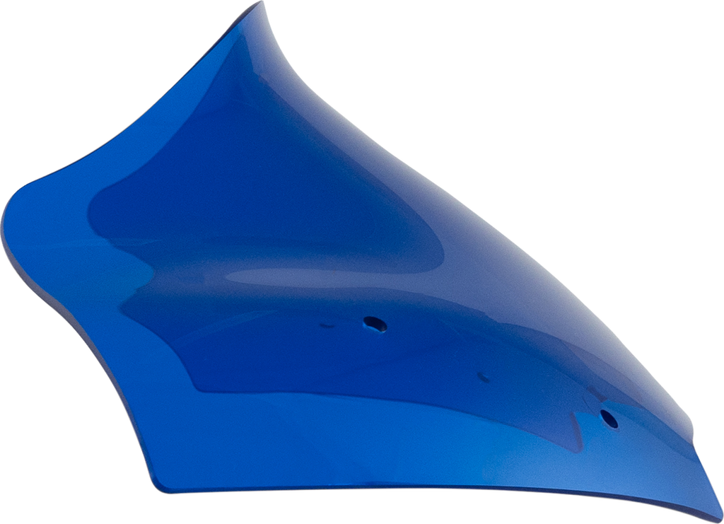 Klock Werks Kolor Flare Windshield 10-Inch Blue for 2023-2026 Harley-Davidson FLTRX/FLTRT, KWW-01-0719