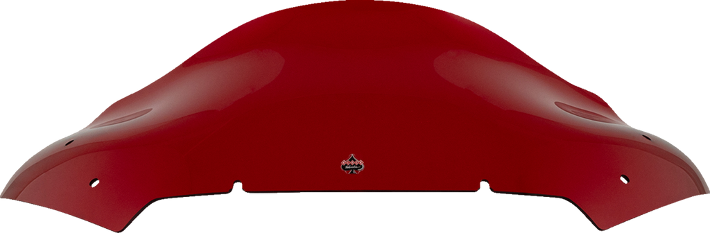 KLOCK WERKS Kolor Flare Windshield 10-Inch Red for 2023-2026 Harley-Davidson FLTRX/FLTRT, KWW-01-0715