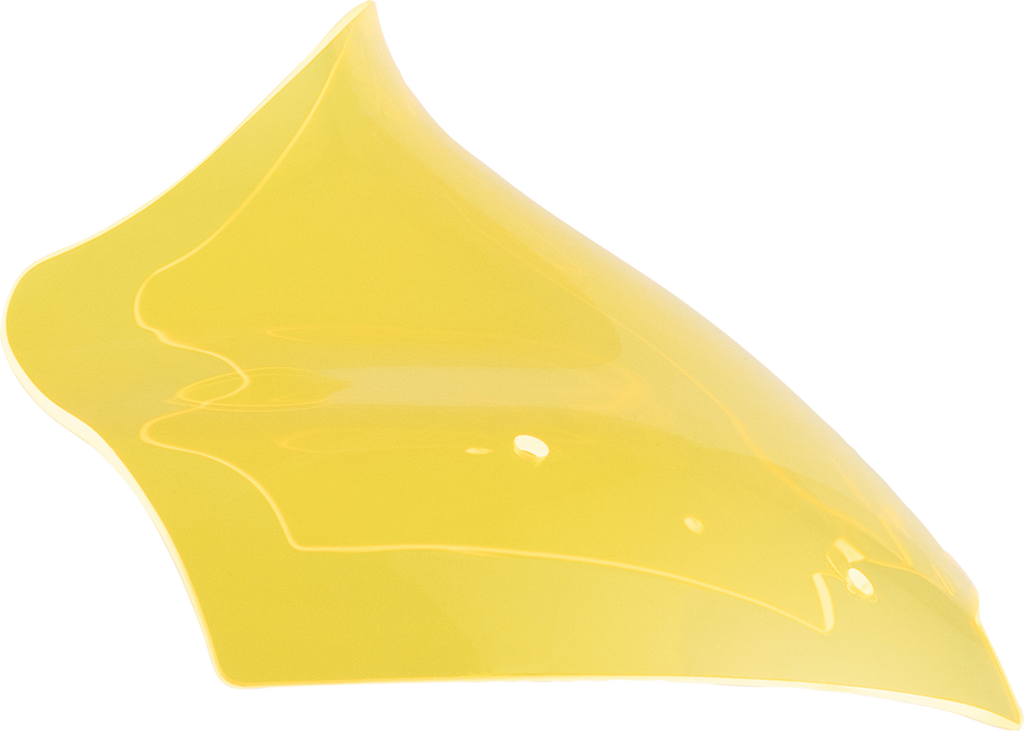KLOCK WERKS Ice Flare® Windshield - 10" - Yellow Ice - '23-'26 FLTRX/FLTRT KWW-01-0712