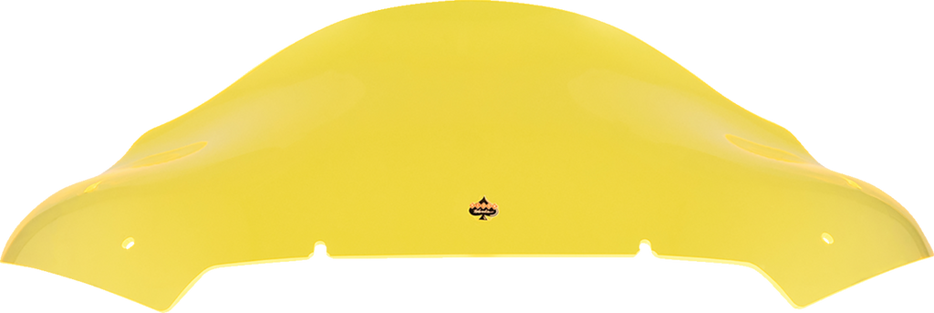 KLOCK WERKS Ice Flare® Windshield - 10" - Yellow Ice - '23-'26 FLTRX/FLTRT KWW-01-0712