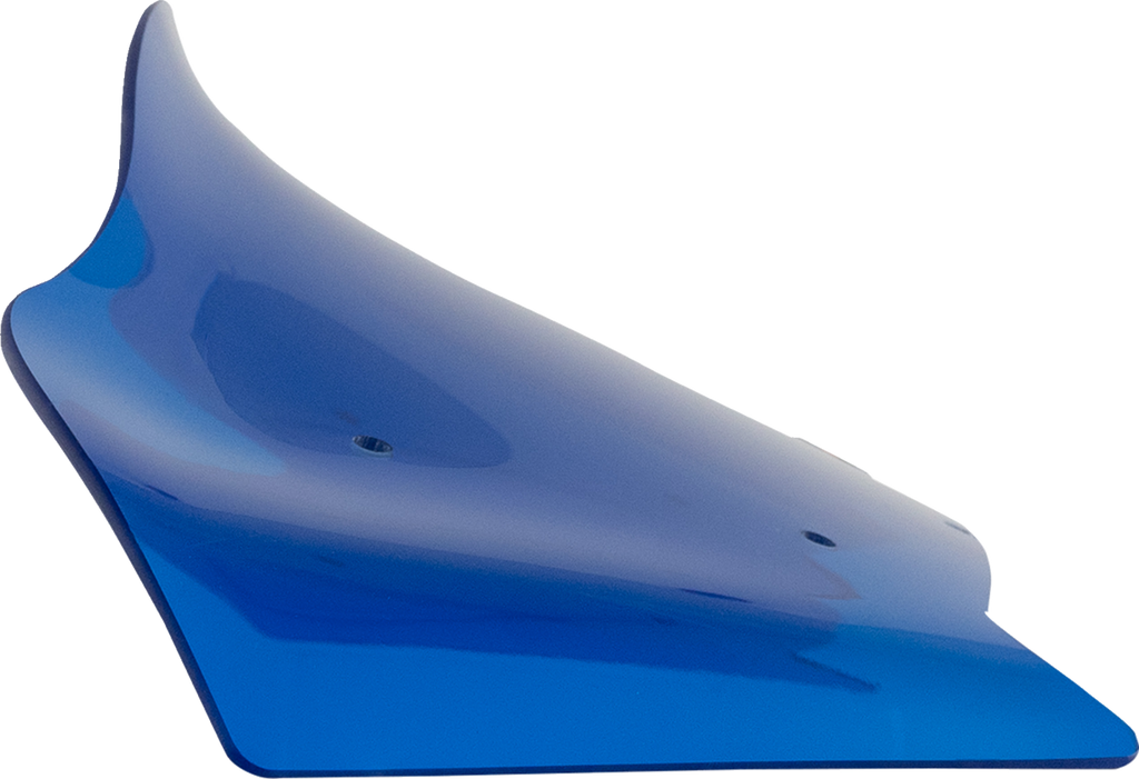 KLOCK WERKS Kolor Flare Windshield 8-Inch Blue for 2023-2026 Harley-Davidson FLHX and FLHLT, KWW-01-0732