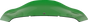 KLOCK WERKS Kolor Flare Green Windshield for 2023-2026 FLHX/FLHLT, KWW-01-0731