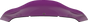 Klock Werks Kolor Flare Purple Windshield for 2023-2026 Harley-Davidson FLHX and FLHLT, KWW-01-0733