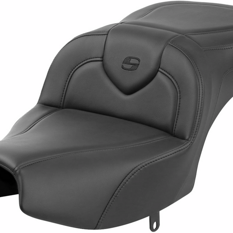 SADDLEMEN Roadsofa* Seat - Without Backrest - Black - Indian Pursuit '22-'24 I22-02-187 - Team Dream Rides