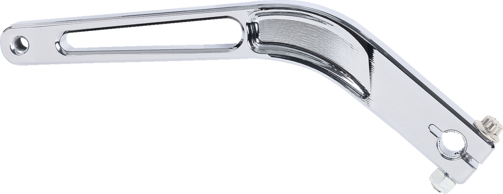 THRASHIN SUPPLY CO. Chrome TSC-2302-3 Shorter Shift Lever for Softail with Mid Controls