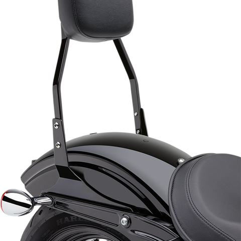 COBRA Standard Sissy Bar - Black - Dyna 602-1152B - Team Dream Rides