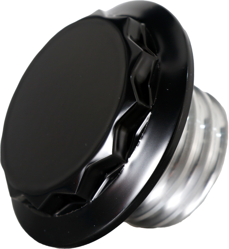 H/D Billet 12 Point Vented Black Fuel Cap - Team Dream Rides