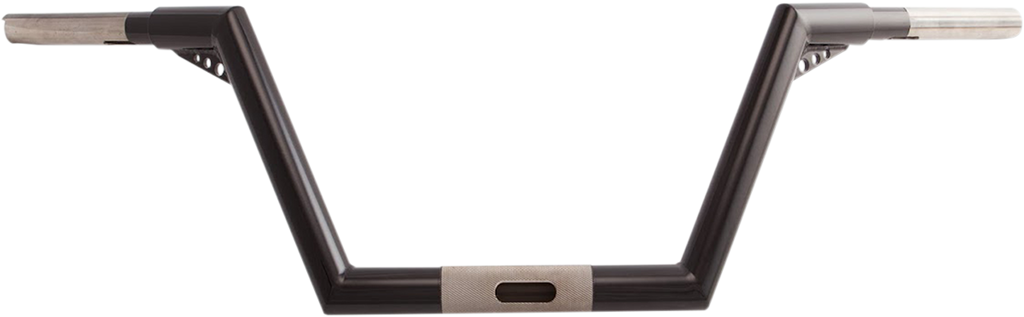 TRASK 1-1/4 inch V-Line Handlebar - 2+ Model in Black, Part Number TM-2020BK