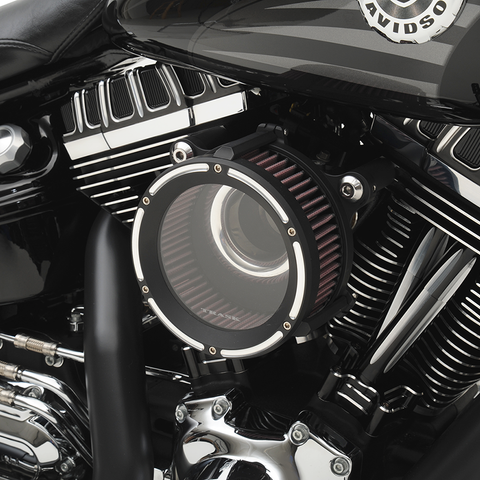 TRASK Assault Charge High-Flow Air Cleaner - Black TM-1020RC