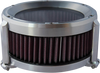 TRASK Assault Charge High-Flow Air Cleaner - Raw TM-1023R