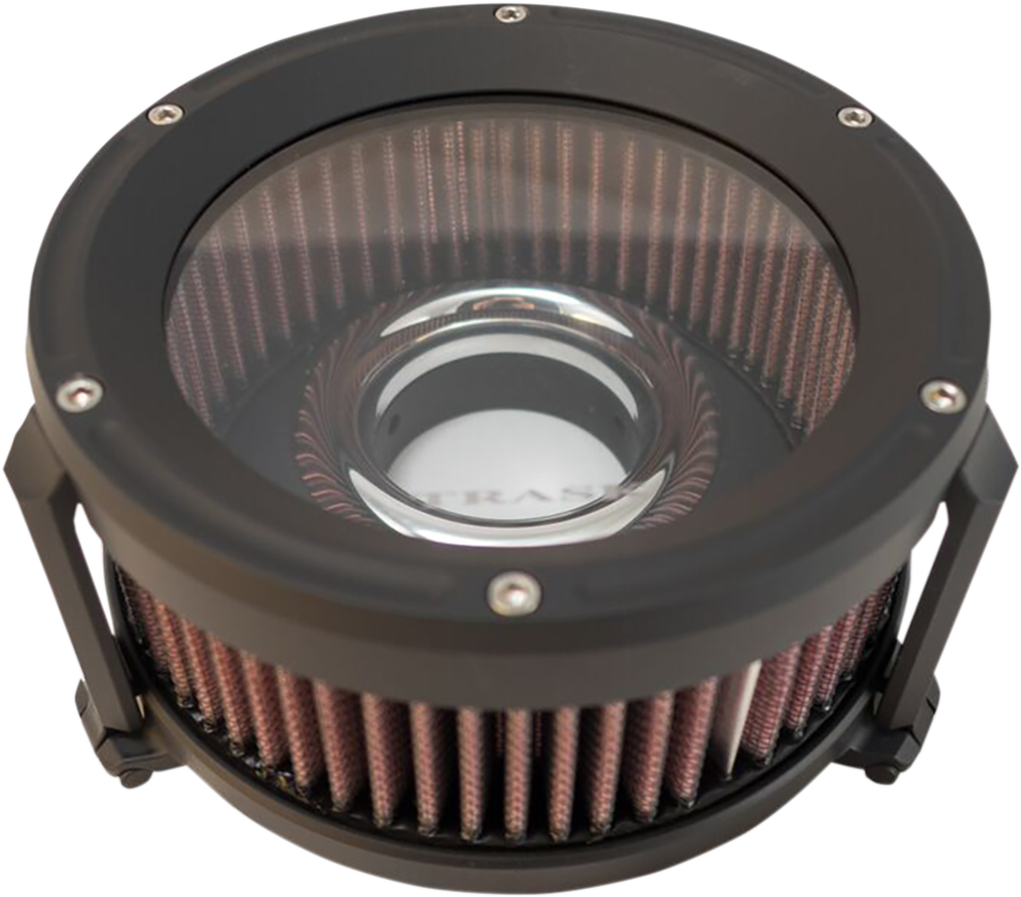 TRASK Assault Charge High-Flow Air Cleaner TM-1021BK in Flat Black