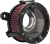 TRASK Assault Charge High-Flow Air Cleaner with Gloss Black Finish – Part TM-1021GBK