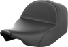 SADDLEMEN Solo Seat - Plain with Saddlehyde Cover for Harley-Davidson FLT/FLH 2023-2024, Part 823-07-0040