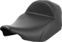 SADDLEMEN Solo Seat - Plain - Extended Reach - FLT/FLH '23-'24 823-07E-0040 - Team Dream Rides