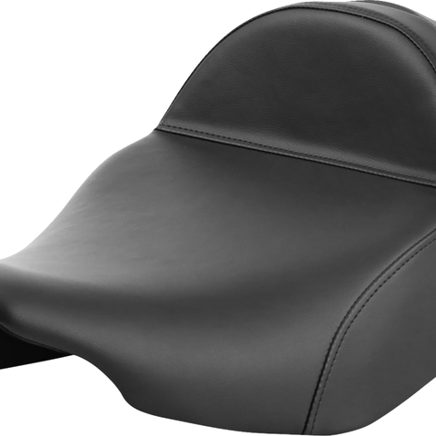 SADDLEMEN Solo Seat - Plain - Extended Reach - FLT/FLH '23-'24 823-07E-0040 - Team Dream Rides