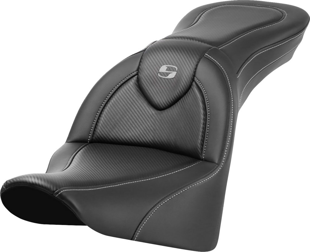 SADDLEMEN Roadsofa* Seat - without Backrest - Carbon Fiber 818-33-185 - Team Dream Rides