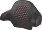 SADDLEMEN Tour Pack Backrest Pad - Honeycomb - Red Stitching - FL '14-'24 814-07-15104