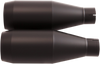 TRASK Slip-On Mufflers - Black TM-3042BK