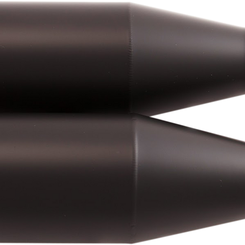 TRASK Slip-On Mufflers - Black TM-3042BK