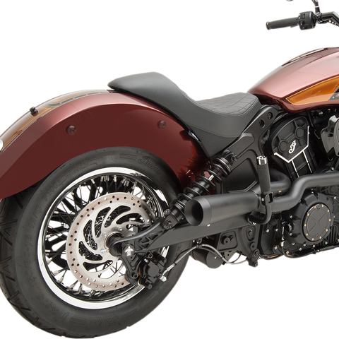 TRASK 2:1 Exhaust - Black - Indian Scout TM-3041BK