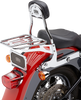 Cobra Backrest Kit 14-Inch Chrome for Softail - Model 602-2001 with Detachable Design