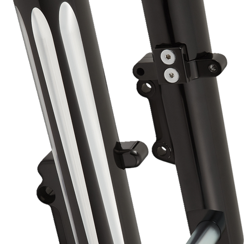 ARLEN NESS Fork Legs - Black - Deep Cut - Dual Disc 40-530