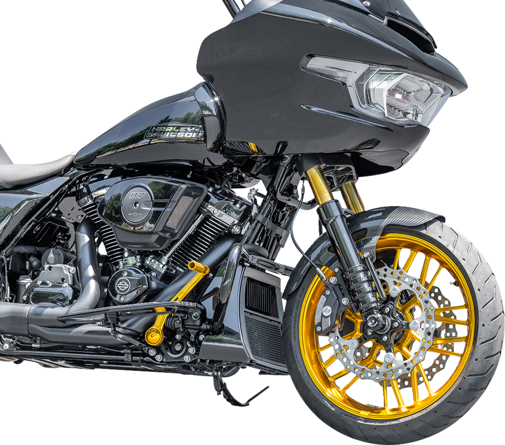 ARLEN NESS Front Fender - Cafe - 19" - Black 210-017