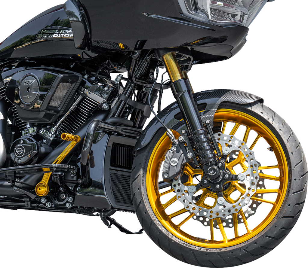 ARLEN NESS Front Fender - Cafe - 19" - Black 210-017