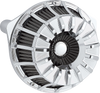 Arlen Ness Inverted Series Air Cleaner Kit - 10-Gauge Black Oiled Cotton - Part 600-224