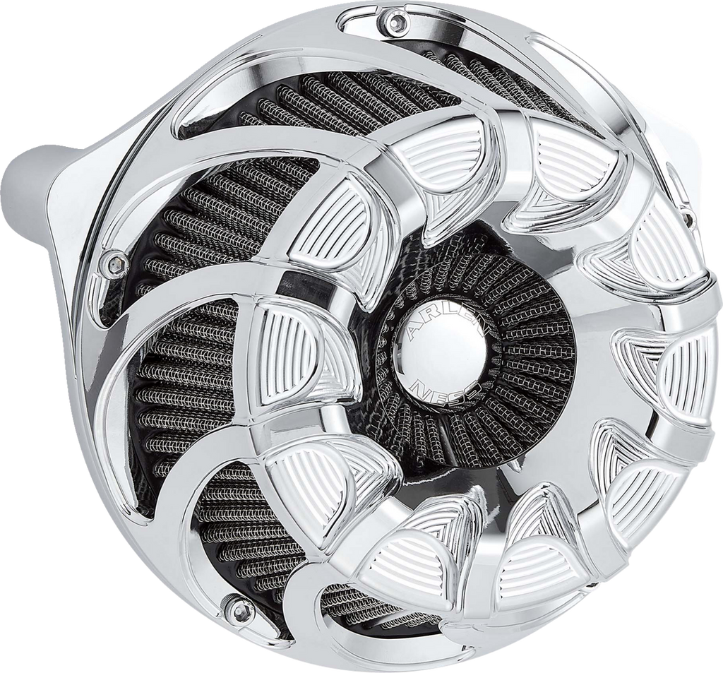 ARLEN NESS Inverted Series Air Cleaner Kit - Drift - Chrome (Part Number 600-230)