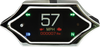 Dakota Digital MLX-5200 Handlebar Mount Speedometer with Signals and Customizable Display