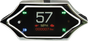 Dakota Digital MLX-5200 Handlebar Mount Speedometer with Signals and Customizable Display