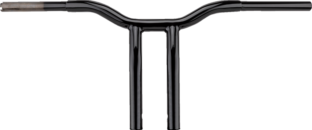 LA CHOPPERS Handlebar - One-Piece Kage Fighter - Pullback - 12" x 1-1/4" - Black LA-7369-12B