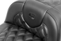 SADDLEMEN Roadsofa* Extended Reach Seat - without Backrest - Carbon Fiber - Lattice Stitch - FLTR/FLHX '23-'24 823-07-20700 - Team Dream Rides