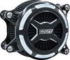 VANCE & HINES VO2 X Air Intake Kit - Black Contrast for Harley Touring and Softail Models 41100