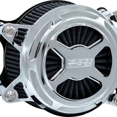 VANCE & HINES VO2 X Air Intake Kit - Chrome for Harley Touring and Softail Models 71100