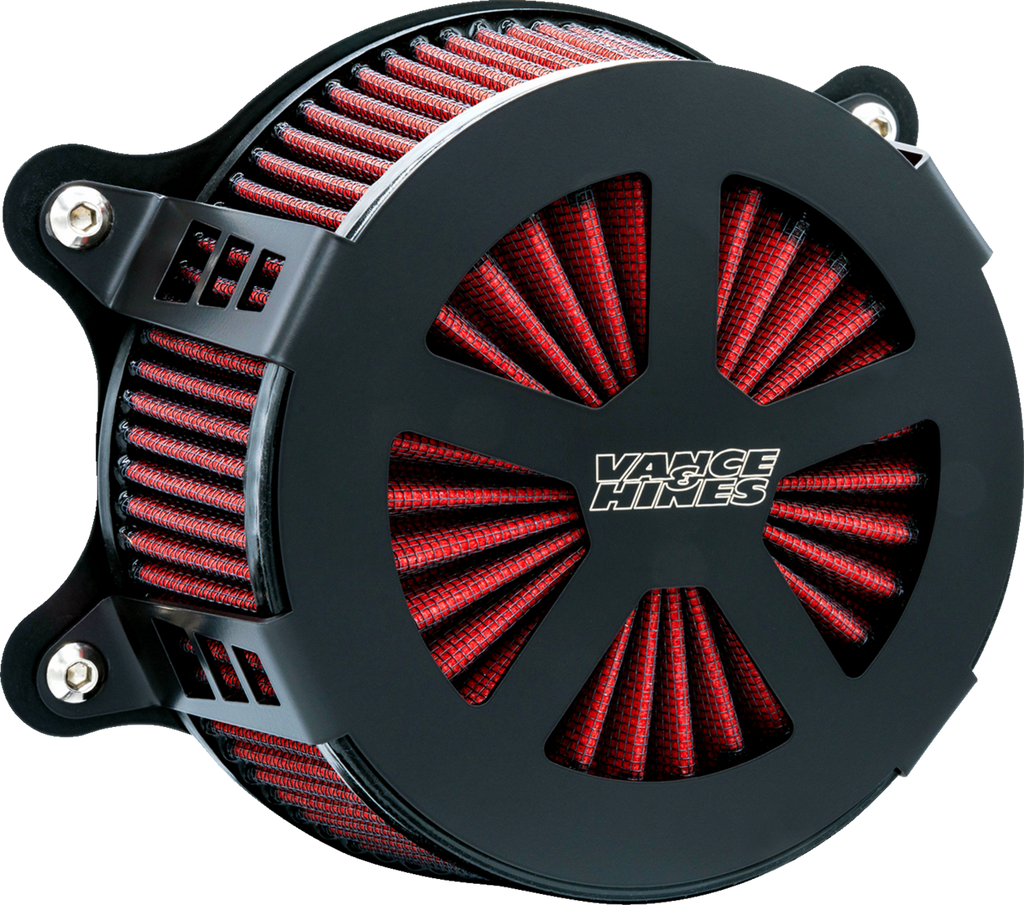 Vance & Hines VO2 Radiant V Air Intake Kit - Black Ceramic (Part 41103)