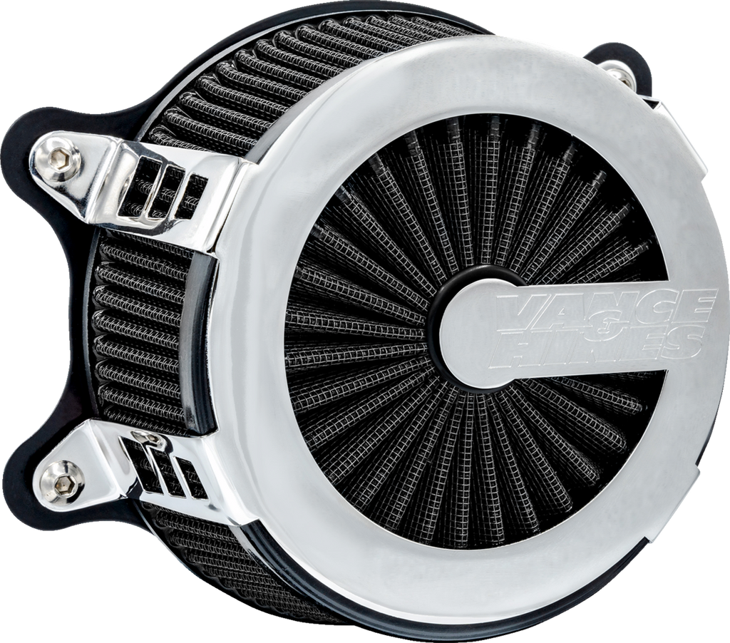 Vance & Hines VO2 Cage Fighter Air Intake Kit - Chrome (Part Number 71105)